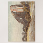 Die Ruinen von Eldena - Caspar David Friedrich Puzzle (Vertikal)