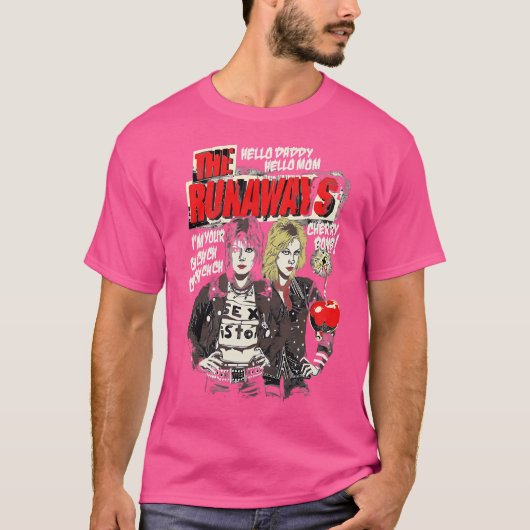 Die Runaways-Kirschbombe T-Shirt (Vorderseite)