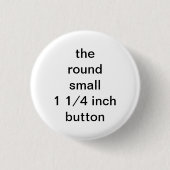 die runde, kleine Taste von 1,4 Zoll Button (Vorderseite)