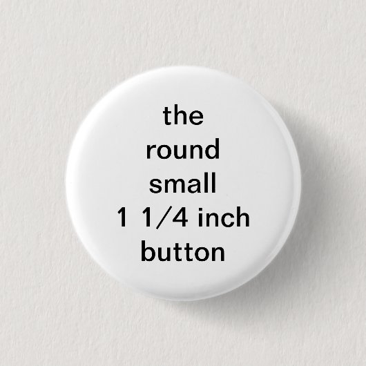 die runde, kleine Taste von 1,4 Zoll Button (Vorderseite)