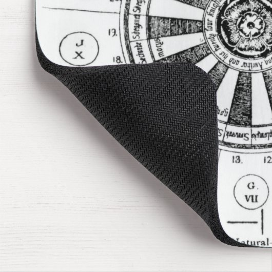 Die runde Tabelle von König Arthur Mousepad (Ecke)