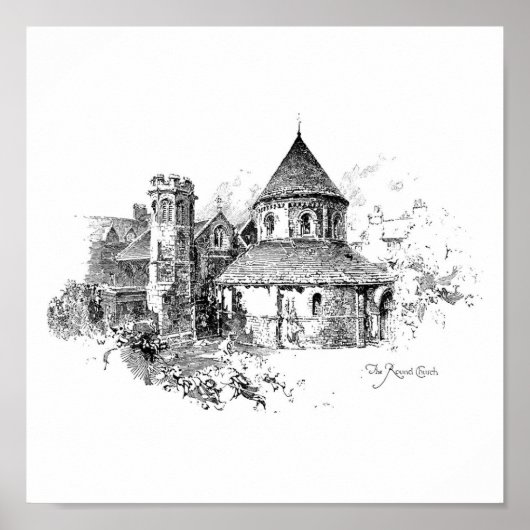 Die Rundkirche Poster (Vorne)