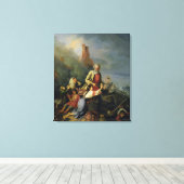 Die Russen 1812.1855 Leinwanddruck (Insitu (Holzboden))