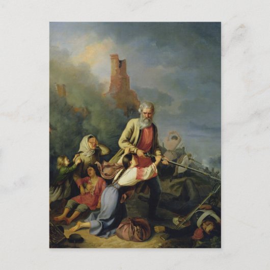 Die Russen 1812.1855 Postkarte (Vorderseite)