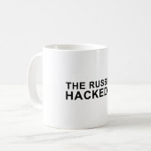 die Russen zerhackten mich Kaffeetasse (Vorderseite Links)