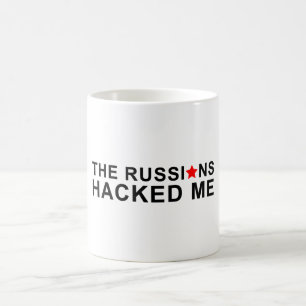 die Russen zerhackten mich Kaffeetasse