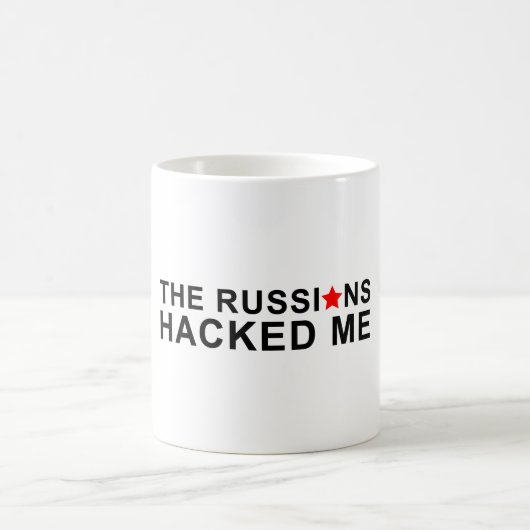 die Russen zerhackten mich Kaffeetasse (Mittel)
