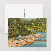 Die Russian River Beach Postkarte (Vorne/Hinten)