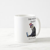 Die russische Hacker-Kaffee-Tasse Kaffeetasse (VorderseiteRechts)