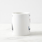 Die russische Hacker-Kaffee-Tasse Kaffeetasse (Mittel)