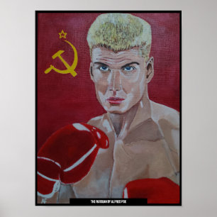 Die russische Malerei von Alfred Fox Poster