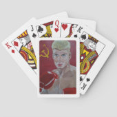 Die russische Malerei von Alfred Fox Spielkarten (Rückseite)