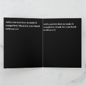 Die Rustikal-Valentine ist ein beliebtes, schwarz- Karte (Innenseite)