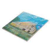 Die rustikale alte Scheune Fliese (Seite)