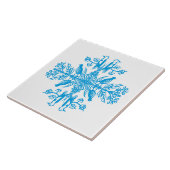 Die rustikale blaue Natur. Fliese (Seite)