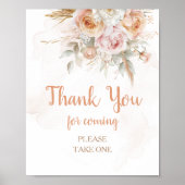 Die rustikale Blüte ist Ihnen nicht dankbar Poster (Vorne)