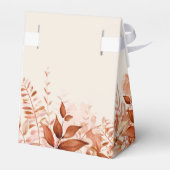 Die rustikale Blütendusche Geschenkschachtel (Rückseite)