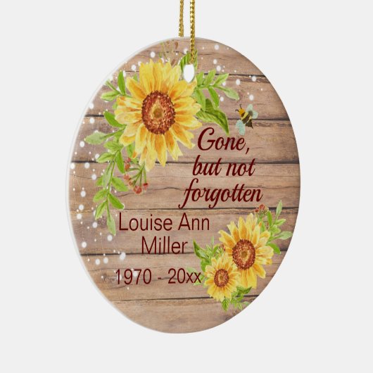 Die rustikale Gedenkstätte verschwand, aber nicht Keramik Ornament (Rechts)