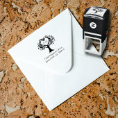 Die rustikale Herzenssammlung Permastempel