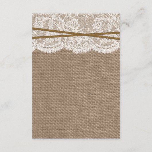 Die rustikale Hochzeitskollektion am Strand von St Begleitkarte (Rückseite)