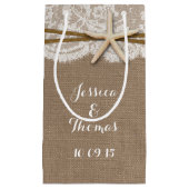 Die rustikale Hochzeitskollektion am Strand von St Kleine Geschenktüte (Vorderseite)