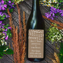 Die rustikale Hochzeitskollektion der Burlap-Licht