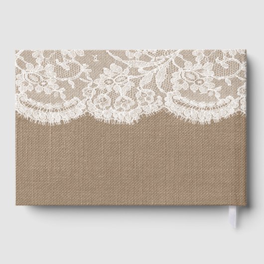 Die rustikale Hochzeitskollektion der Sonnenblumen Gästebuch (Rückseite)