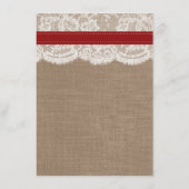 Die rustikale Hochzeitskollektion der Sonnenblumen Menükarte (Rückseite)