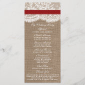 Die rustikale Hochzeitskollektion der Sonnenblumen Programm (Rückseite)