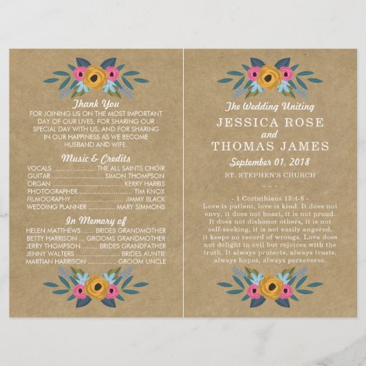 Die Rustikale Kraft-Blumenzwiebelsammlung (Vorderseite)