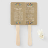 Die Rustikale Kraft-Blumenzwiebelsammlung Fächer (Vorne und Hinten)