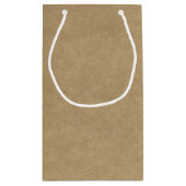 Die Rustikale Kraft-Blumenzwiebelsammlung Kleine Geschenktüte (Rückseite)