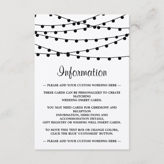 Die rustikale Kraftzeichensammlung Begleitkarte (Vorderseite)