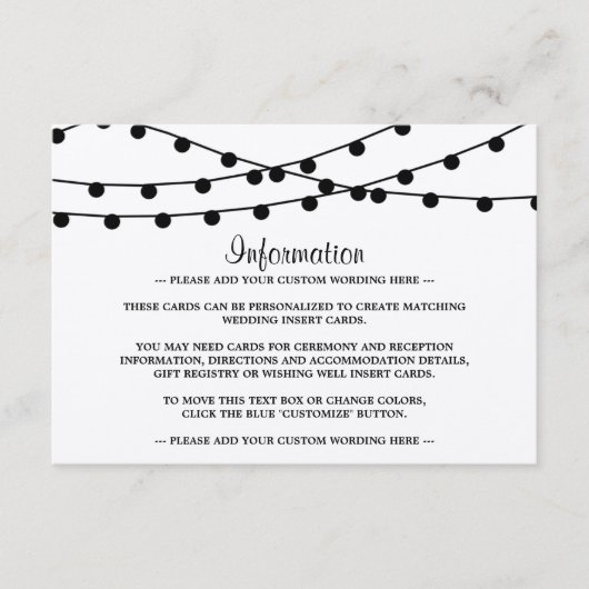 Die rustikale Kraftzeichensammlung Begleitkarte (Vorderseite)