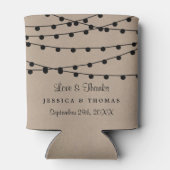 Die rustikale Kraftzeichensammlung Dosenkühler (Rückseite)