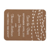 Die rustikale Kraftzeichensammlung Magnet (Horizontal)