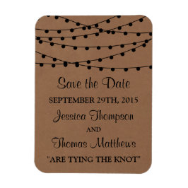 Die rustikale Kraftzeichensammlung Magnet