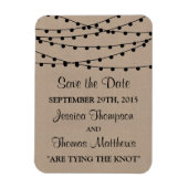 Die rustikale Kraftzeichensammlung Magnet (Vertikal)