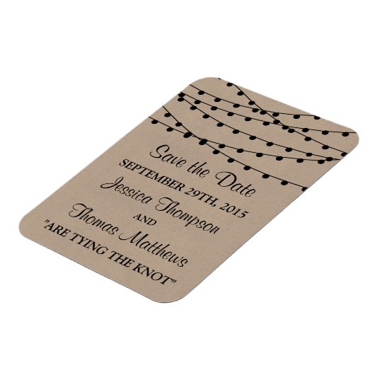 Die rustikale Kraftzeichensammlung Magnet (Linke Seite)