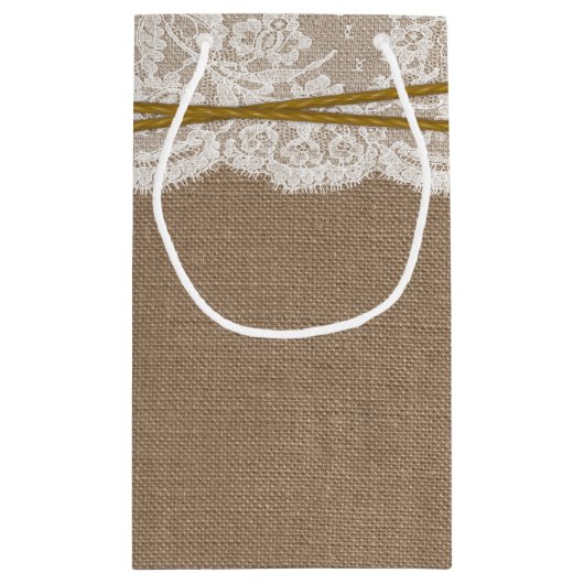 Die rustikale Sand Dollar Beach Hochzeitskollektio Kleine Geschenktüte (Rückseite)