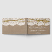 Die rustikale Twine Bow Wedding Collection Gästebuch (Voll)