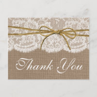 Die rustikale Twine Bow Wedding Collection
