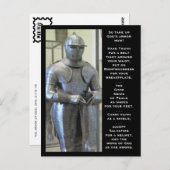 Die Rüstung Gottes Postkarte (Vorne/Hinten)