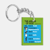 Die Rüstung Gottes Schlüsselanhänger (Vorderseite links)