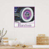 Die Ruxton Wheel-Studie Poster (Küche)
