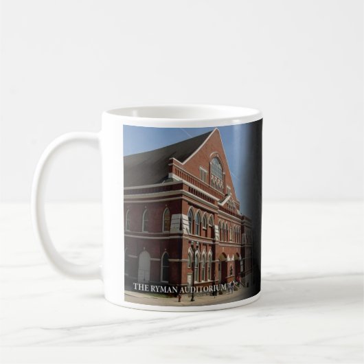Die Ryman Auditoriums-historische Tasse (Links)
