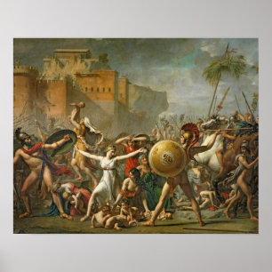 Die Sabine Women, 1799 Poster