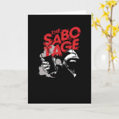 Die Sabotage Karte (Gelbe Blume)