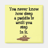 Die Sache mit Puddles_ Magnet (Vorne)