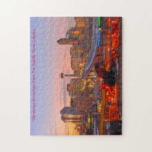 Die Saddle Dome Calgary. Jigsaw Puzzle (Vertikal)